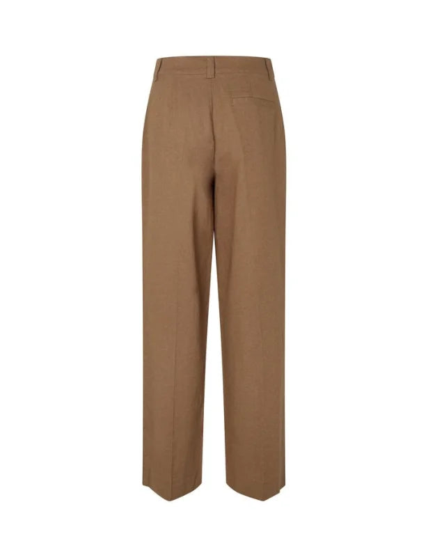 Cristiana Long-M pants brown - Broeken