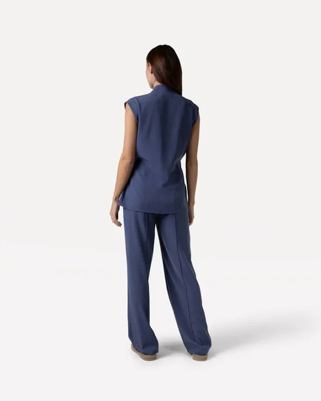 Estelle pants blue - Another Label Broeken