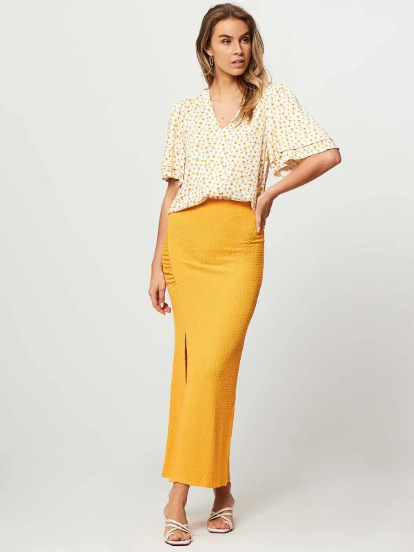 Ette skirt sunflower - Another label Jurken