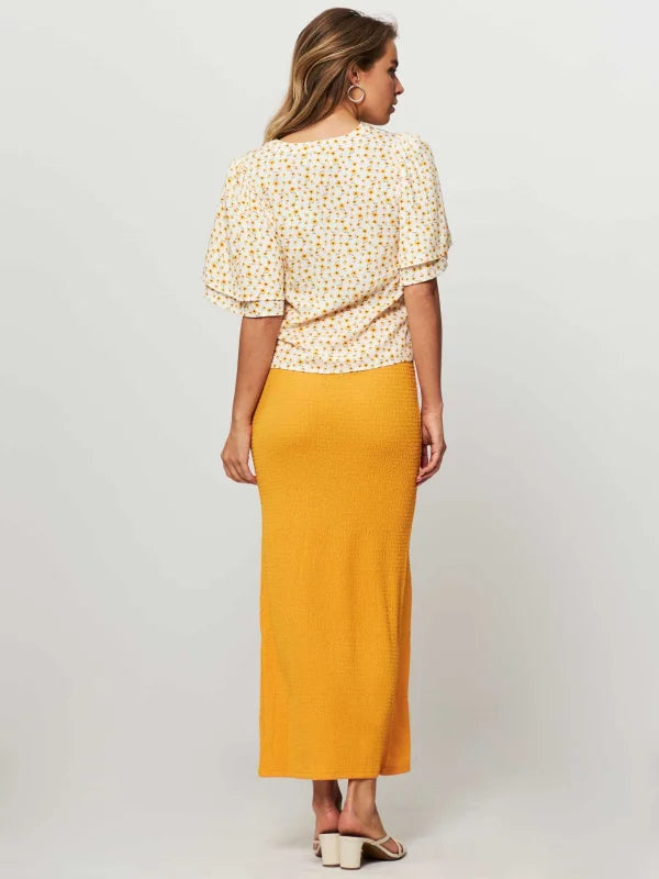 Ette skirt sunflower - Another label Jurken