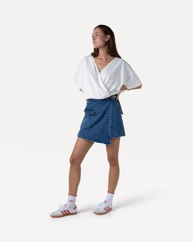 Gwen denim skort - Another Label Rokken