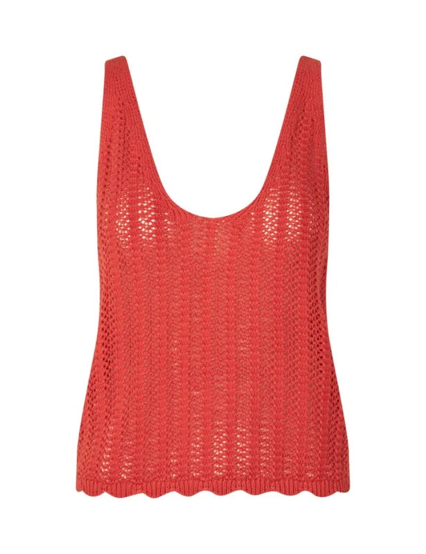 Humita knitted top red - Tops