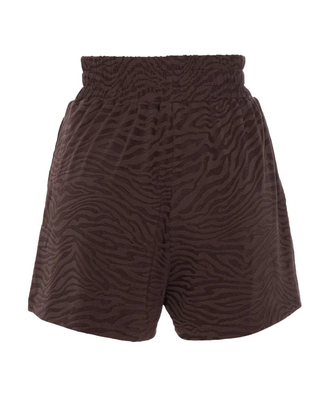 Indy short zebra brown - The Lola Club Shorts