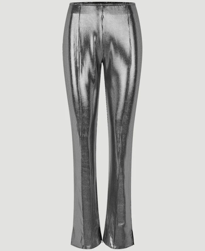 Ivetta pants silver - Notes du Nord - Broeken