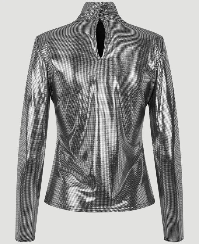 Ivetta top silver - Notes du Nord - Tops