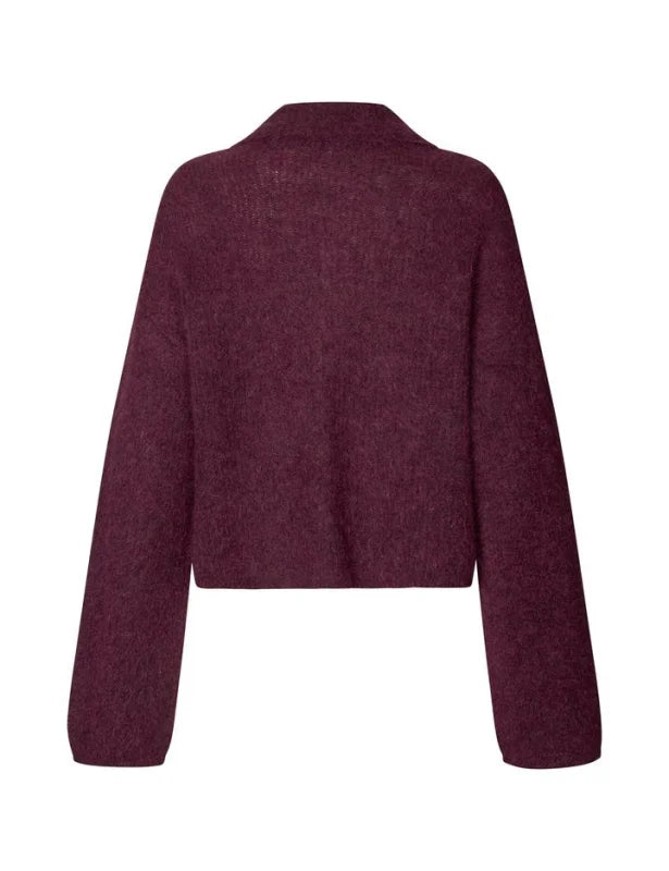 Larya-M cardigan bordeaux - Truien / Vesten