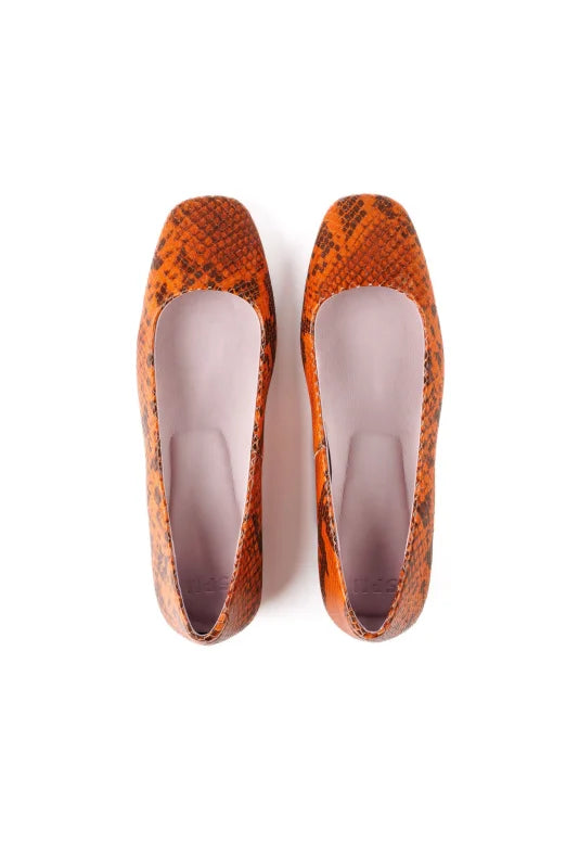 Novoli Ballerina Orange - 5PM Schoenen