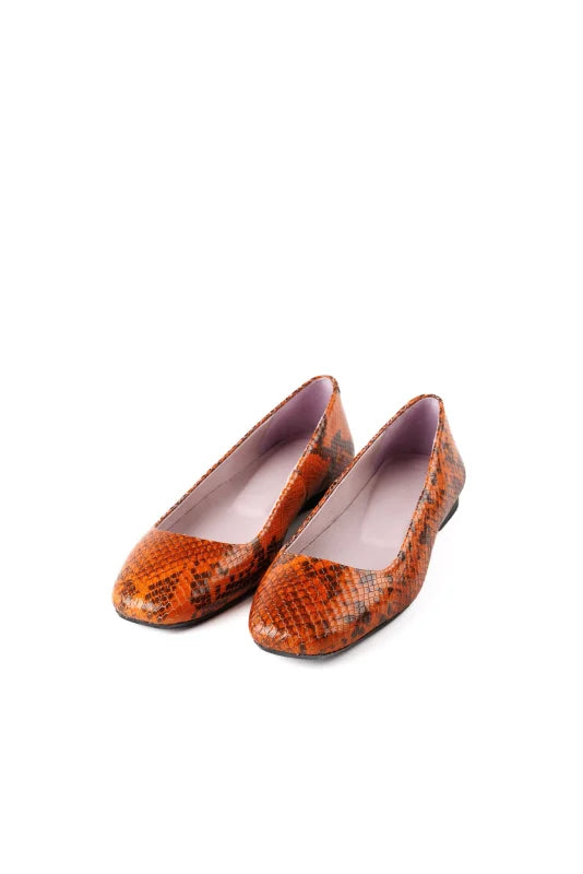 Novoli Ballerina Orange - 5PM Schoenen