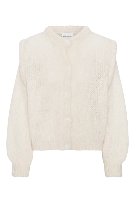 Olly Cardigan white - American Dreams Truien / Vesten