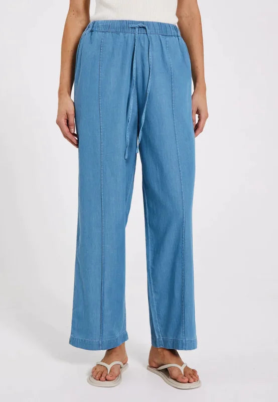 Rosa pants blue denim - Broeken