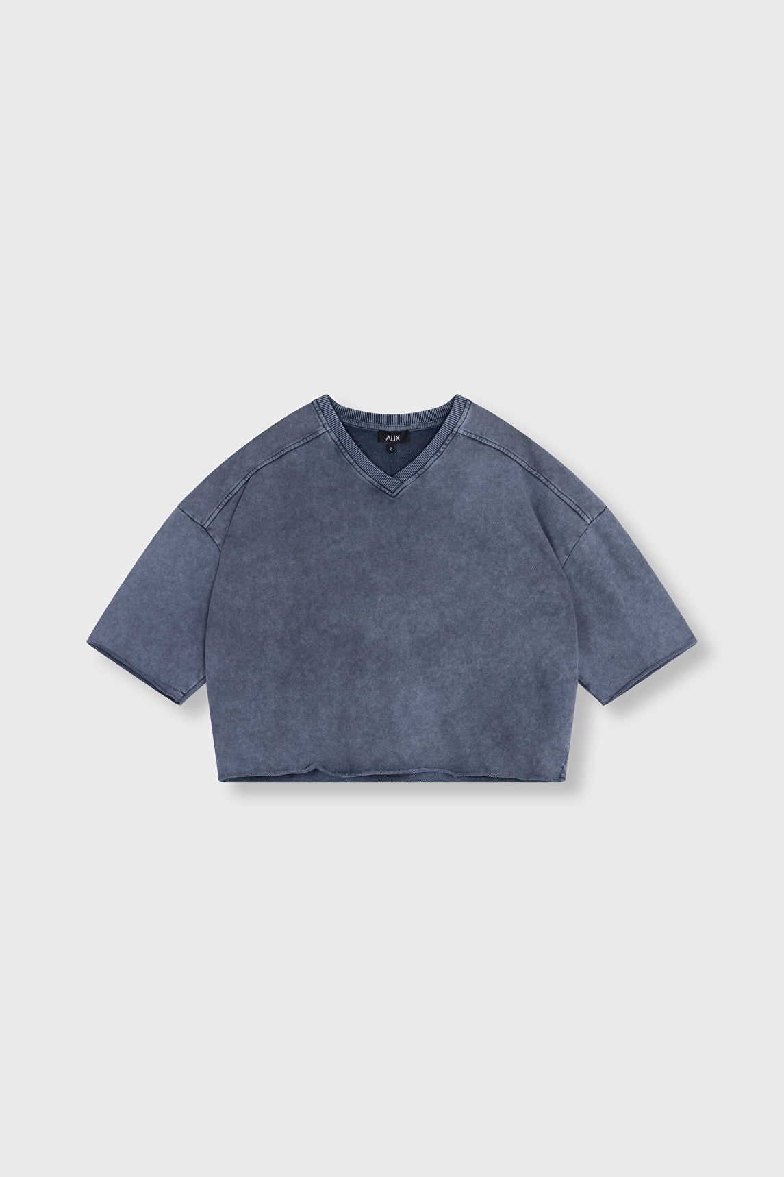 Cut seam sweat t-shirt - Alix The Label