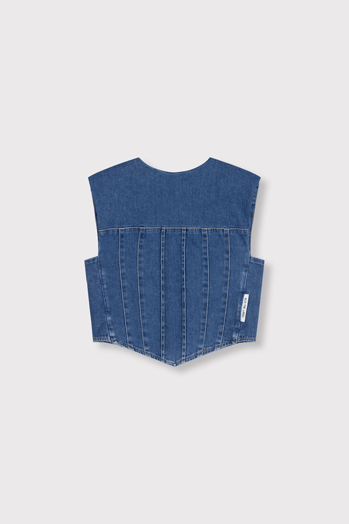 Denim corset top - Alix The Label
