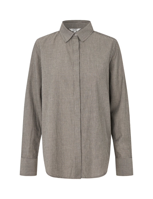 Dalinna-M shirt java stripe - MbyM