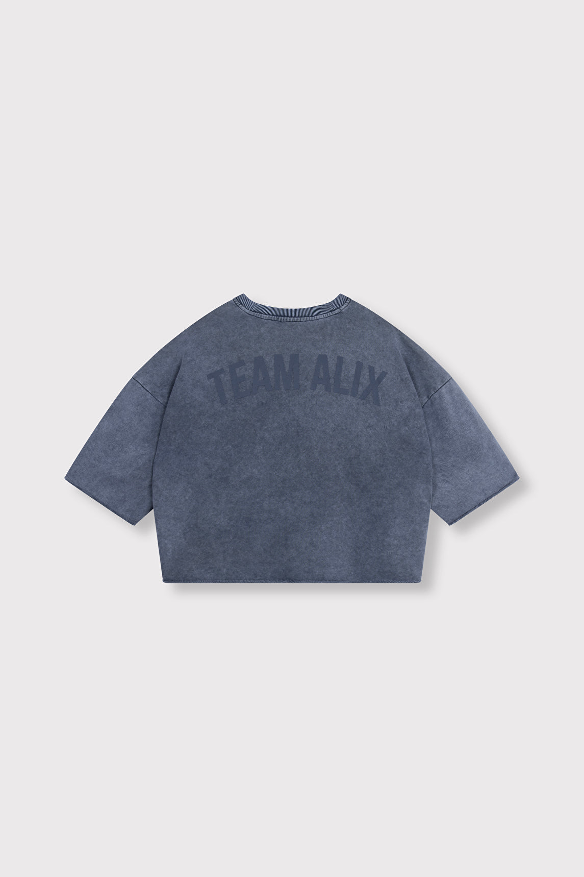 Cut seam sweat t-shirt - Alix The Label