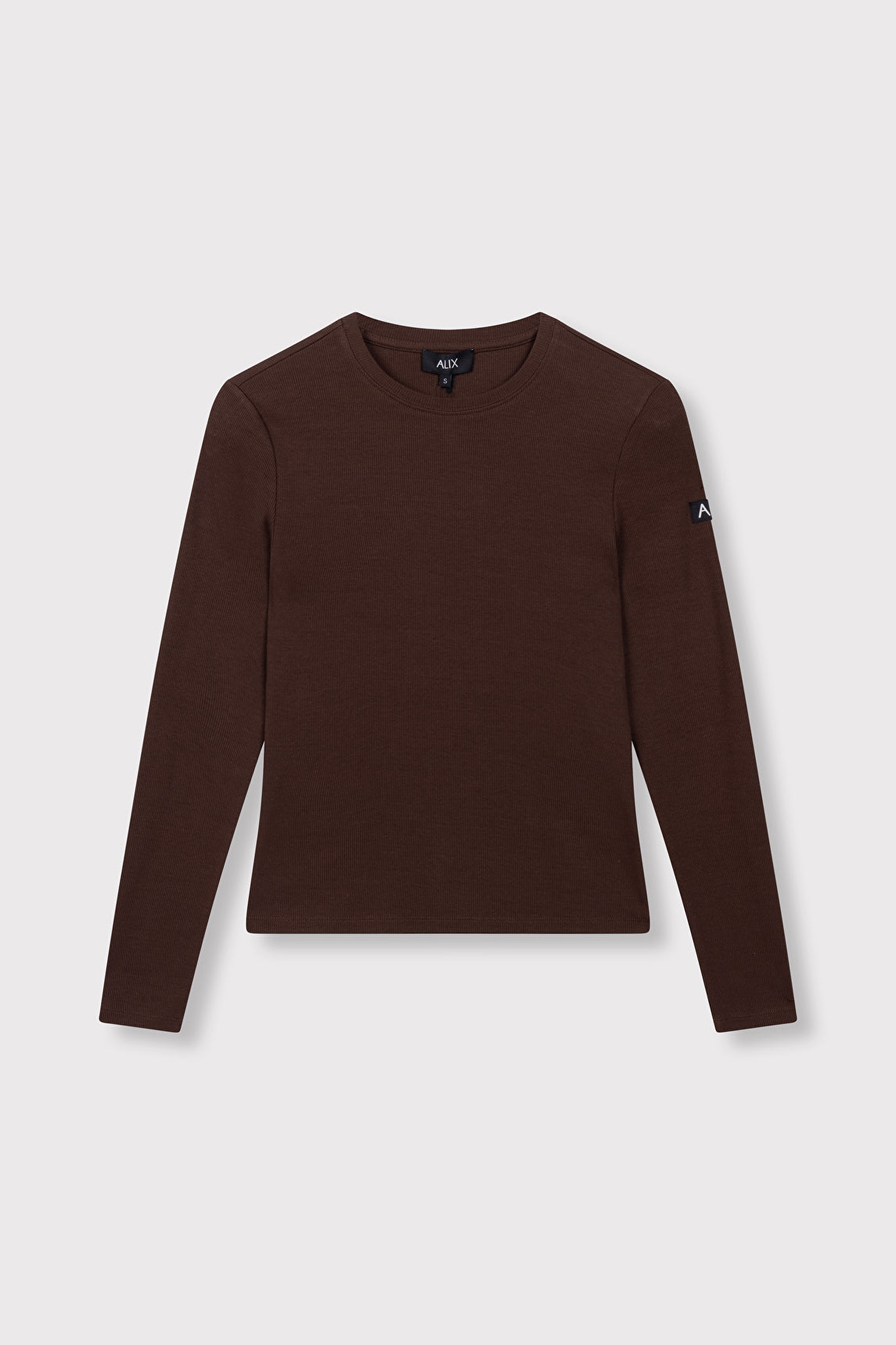 Rib longsleeve t-shirt - Alix The Label