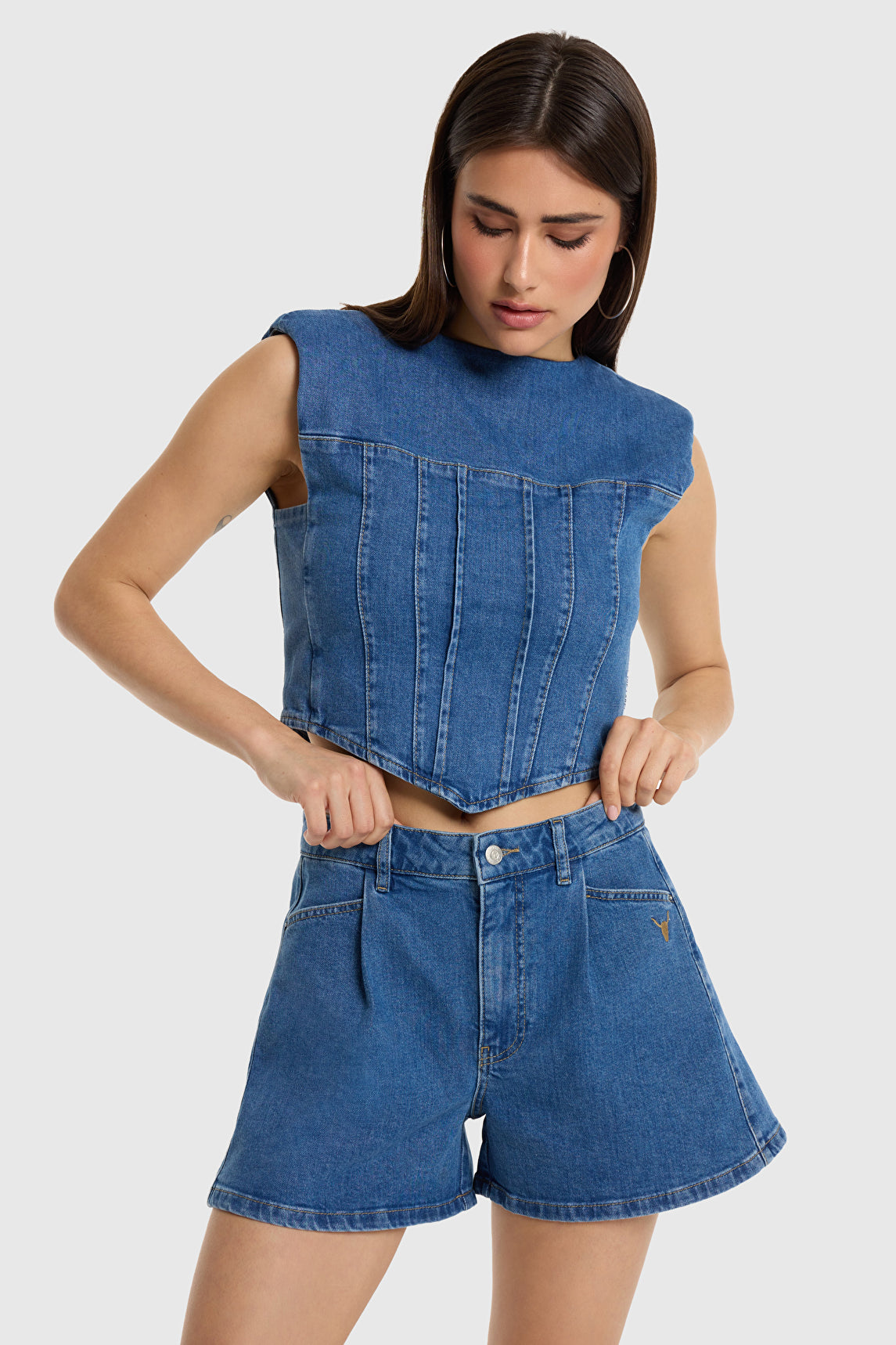 Denim shorts - Alix The Label