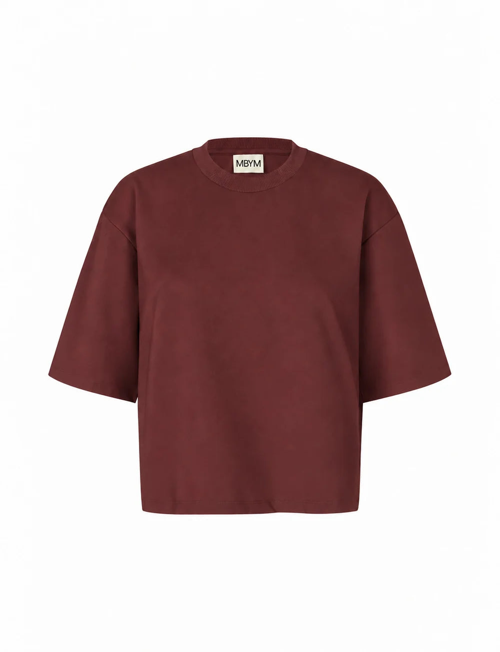 Emrys-M t-shirt maroon noir - MbyM