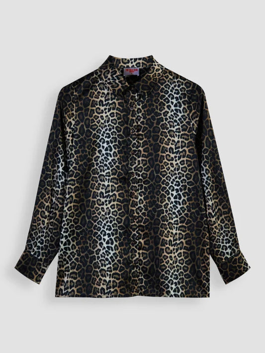 Alix Panther blouse - The Lola Club Blouses