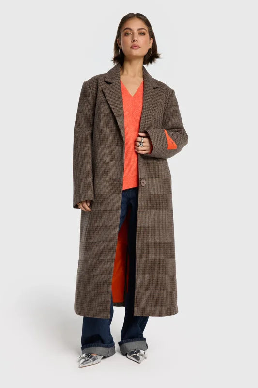 Checked coat Alix The Label Jassen