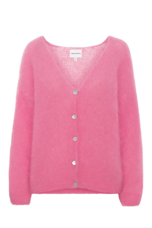 Cornelia LS Cardigan pink - American Dreams Truien / Vesten