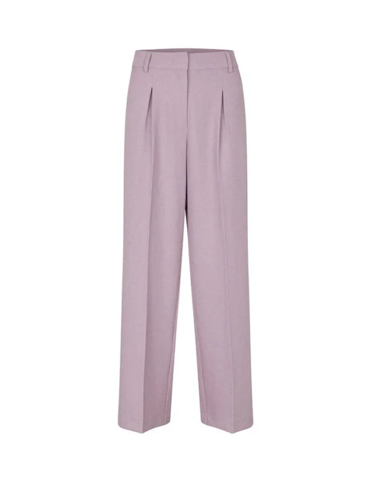 Cristiana long-M pants purple - Broeken