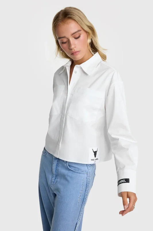 Cropped blouse - Alix The Label - Blouses