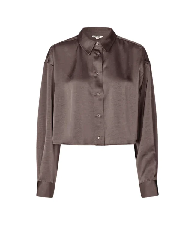 Emele-M satin shirt - Blouses