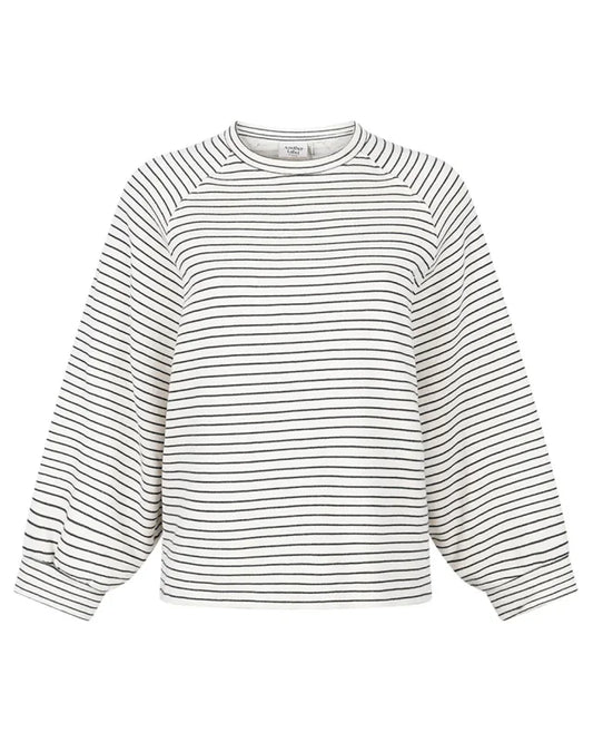 Flori stripe sweat - Another Label Truien / Vesten