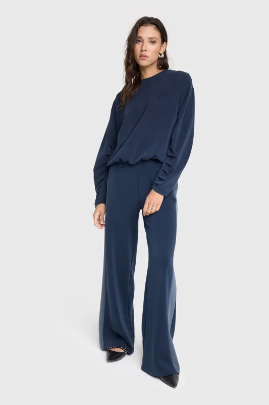 Flowy side tape pants - Alix The Label - Broeken