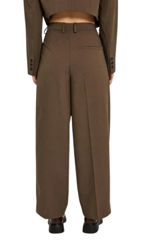 Kamin pants khaki - Broeken