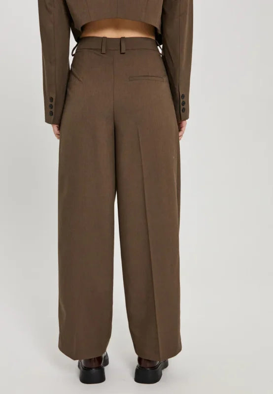 Kamin pants khaki - Broeken