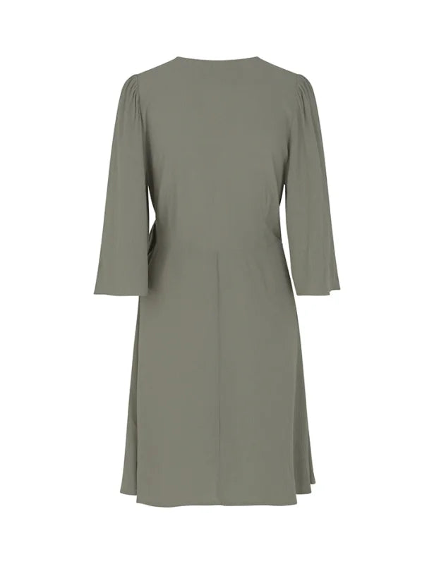 Melika dress mosstone - Jurken