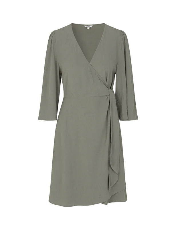 Melika dress mosstone - Jurken