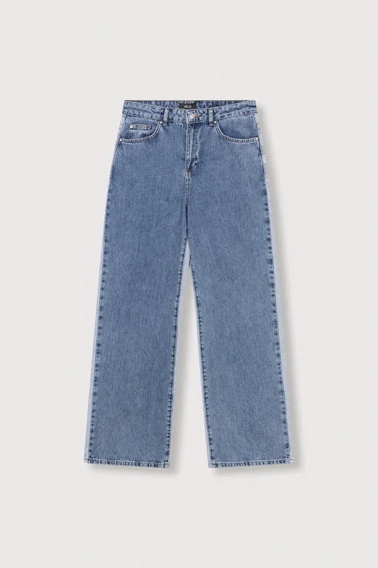 Mix denim pants - Alix The Label Jeans