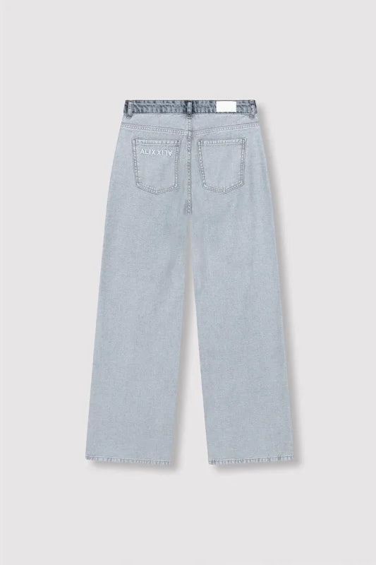 Mix denim pants - Alix The Label Jeans