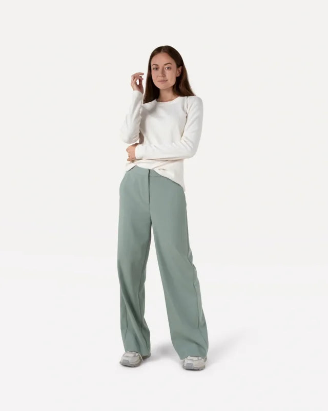 Moore pants lily pad - Another Label - Broeken