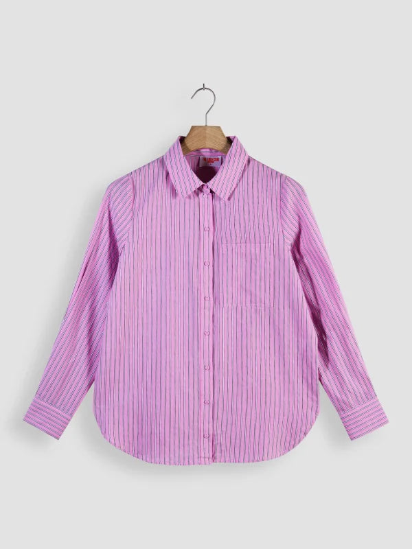 Poppy blouse pink - The Lola Club Blouses