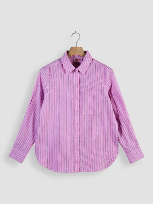 Poppy blouse pink - The Lola Club Blouses