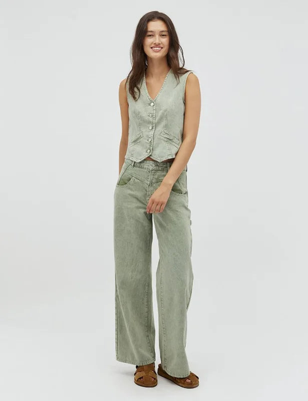 Purora-M jeans green - Jeans