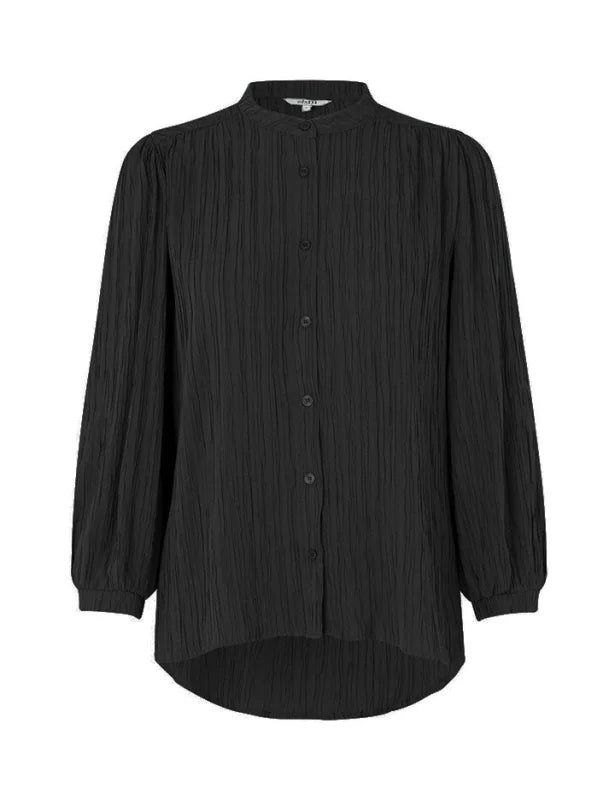 Solstice-m shirt black - Blouses