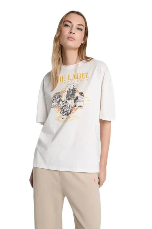 The label t-shirt white - ALIX The Label - T-shirts