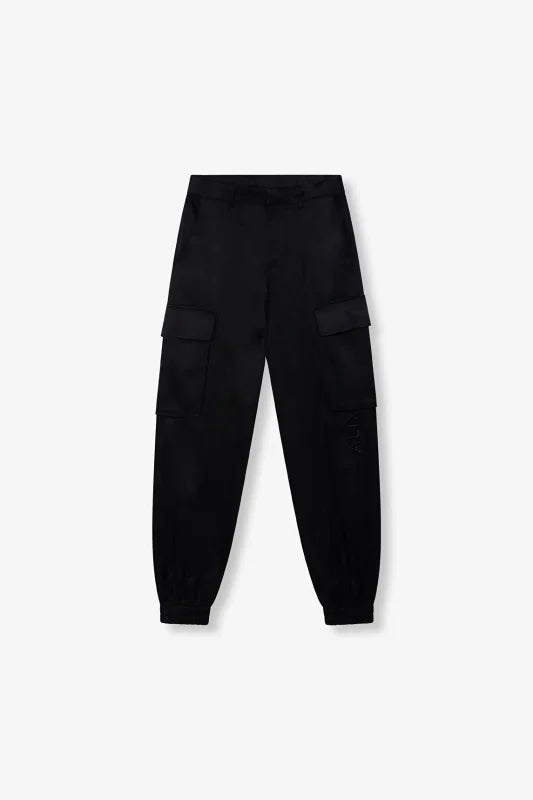 Twill cargo pants black - Alix The Label - Broeken