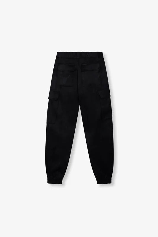 Twill cargo pants black - Alix The Label - Broeken